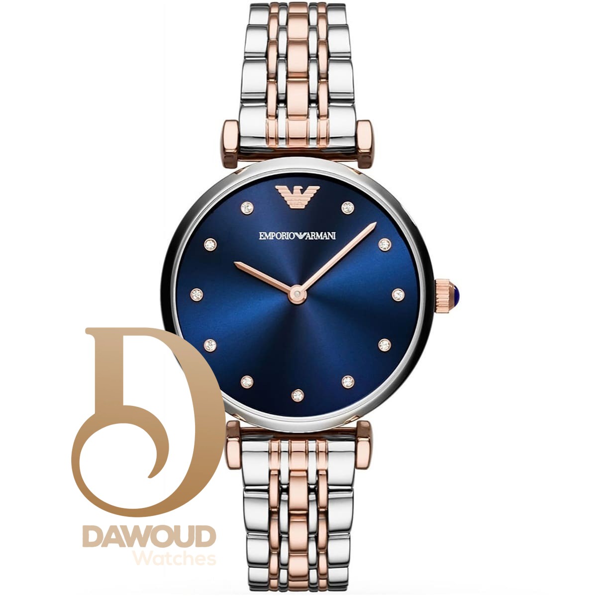 1-8 ساعة امبوريو ارماني للسيدات AR11092 - Image 1