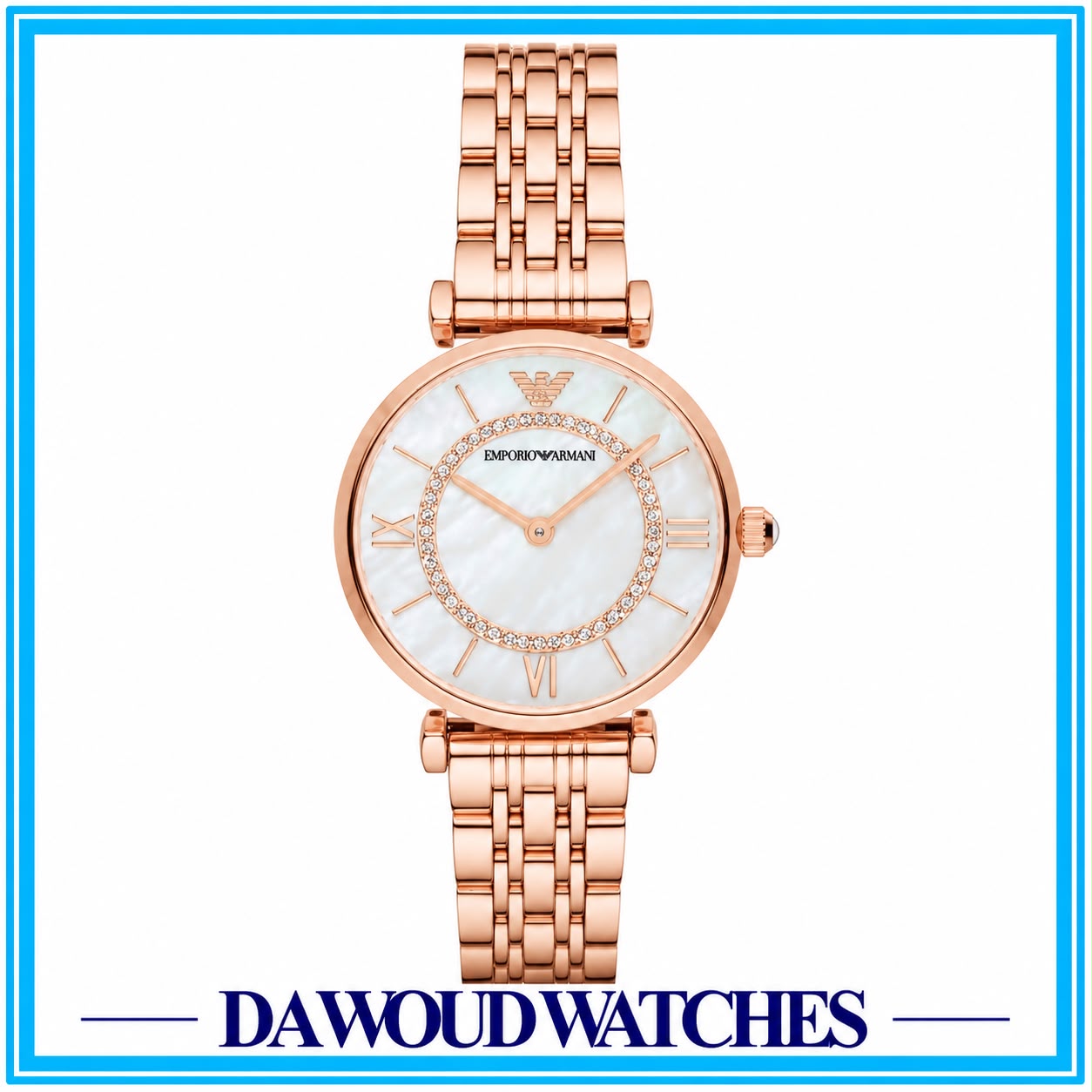 14dcc43e-f1aa-407b-866f-1a496b2c1584 ساعة امبوريو ارماني للنساء AR1909 - الصورة 1