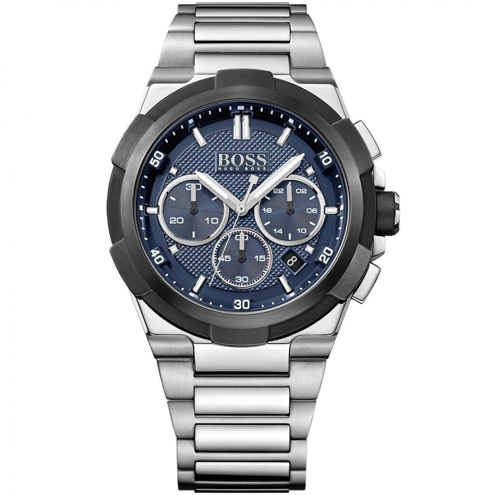 1513360-hugo-boss-watch-men-silver-metal-supernova ساعة هوغو بوس للرجال 1513360 - Image 1