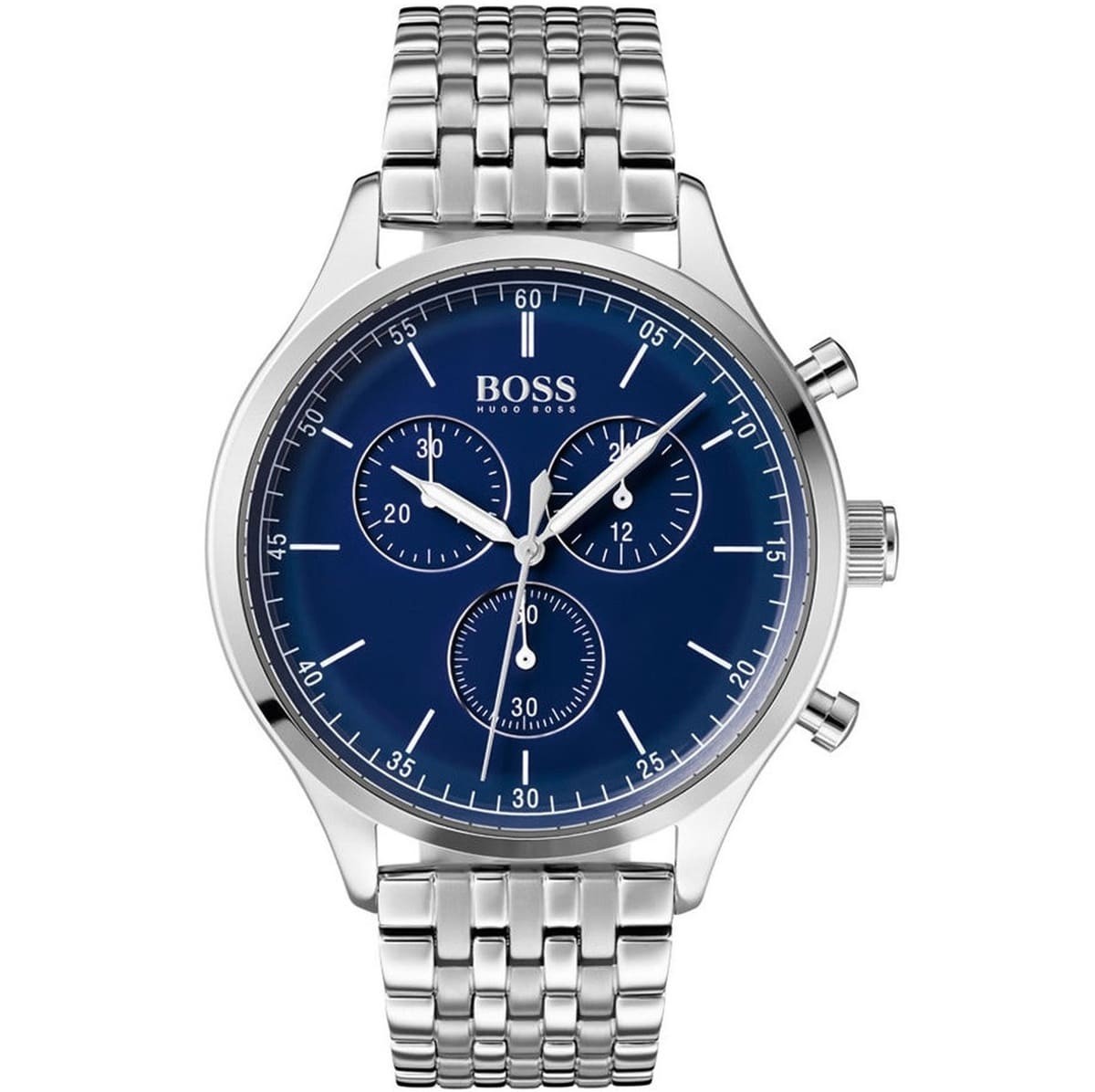 1513653-hugo-boss-watch-men-silver-metal-companion ساعة هوغو بوس للرجال 1513653 - Image 1