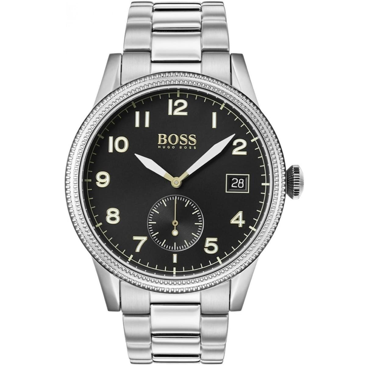 1513671-hugo-boss-watch-men-silver-metal-legacy ساعة هوغو بوس للرجال 1513671 - Image 1