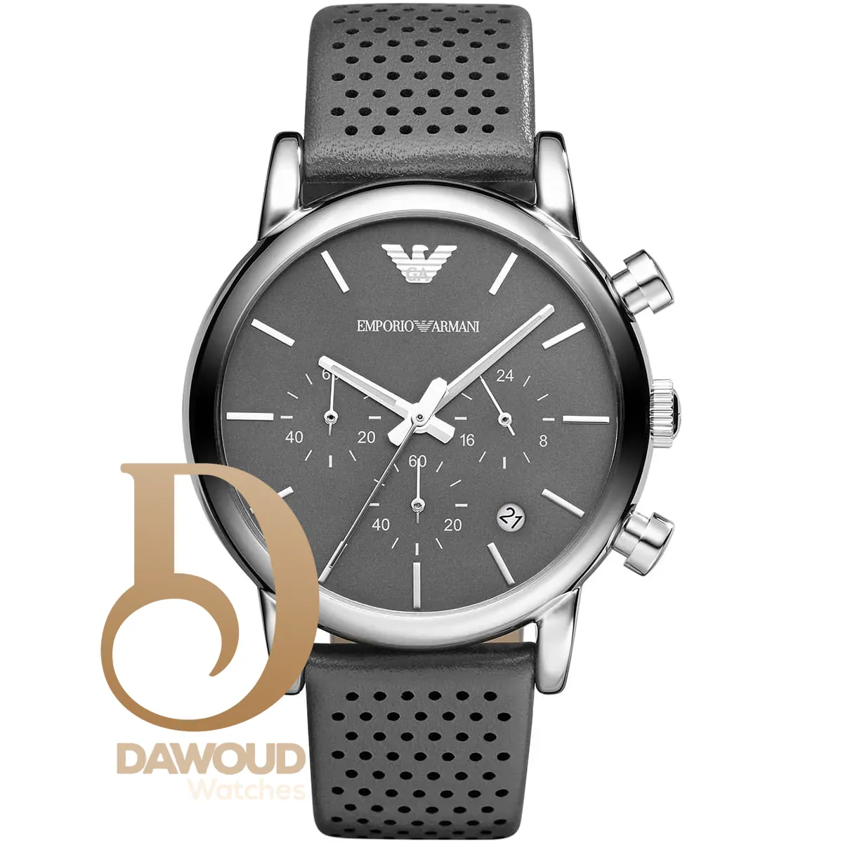 ar1735-emporio-armani-watch-men-gray-dial-leather-grey-strap-quartz-battery-analog-chronograph-luigi-large ساعة امبوريو ارماني للرجال AR1735 - Image 1