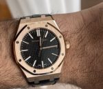 ⁦ساعة أوديمار بيجيه (رويال أوك) للرجال 15510OR.OO.D002CR.02⁩ - الصورة ⁦9⁩