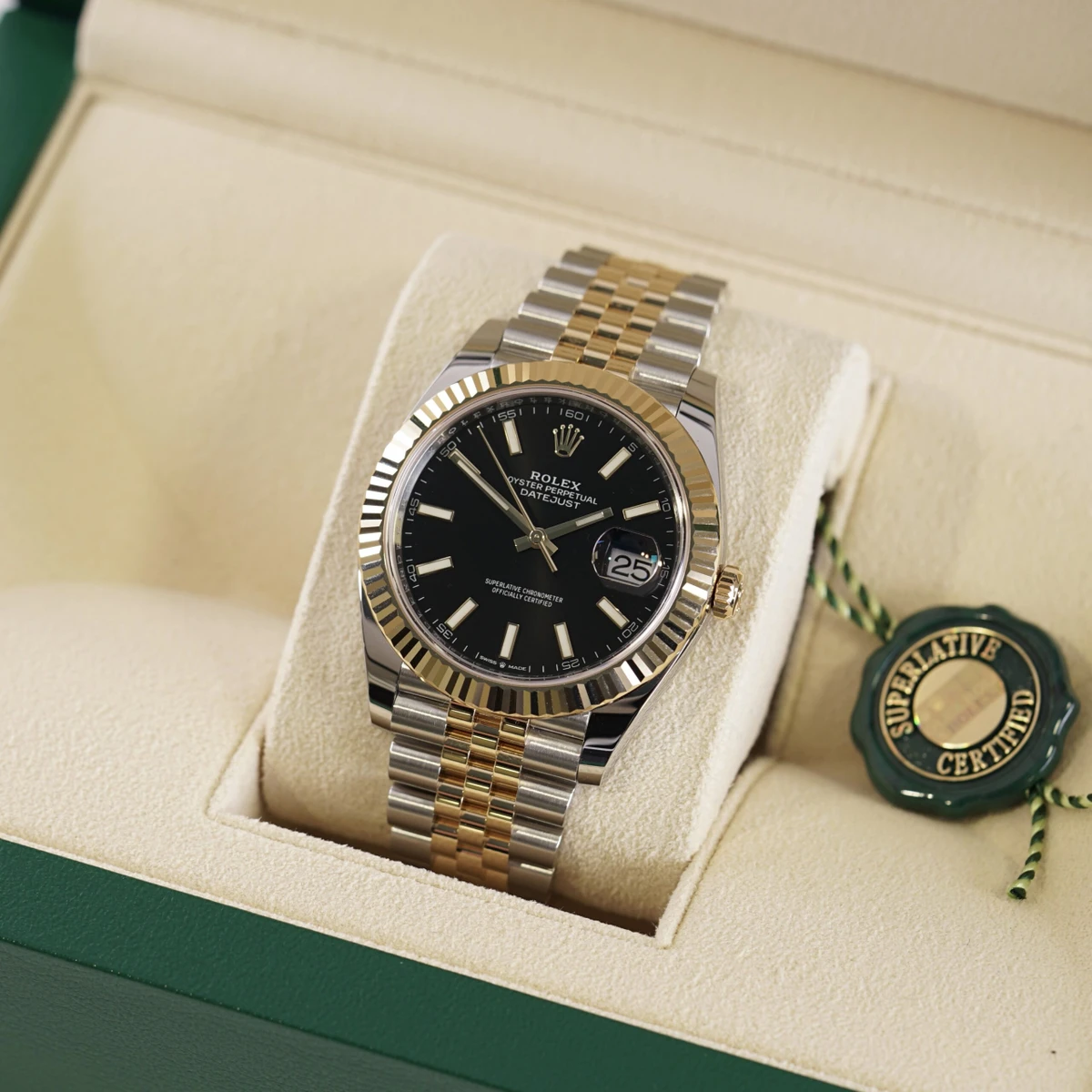 ⁦ساعة رولكس ديت جاست للرجال 126333-0014⁩ - الصورة ⁦13⁩