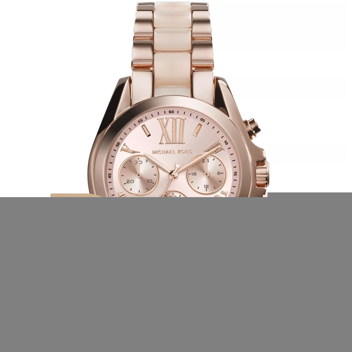 mk6066-michael-kors-watch-women-rose-gold-metal-bradshaw ساعة مايكل كورس للسيدات MK6066 - Image 1