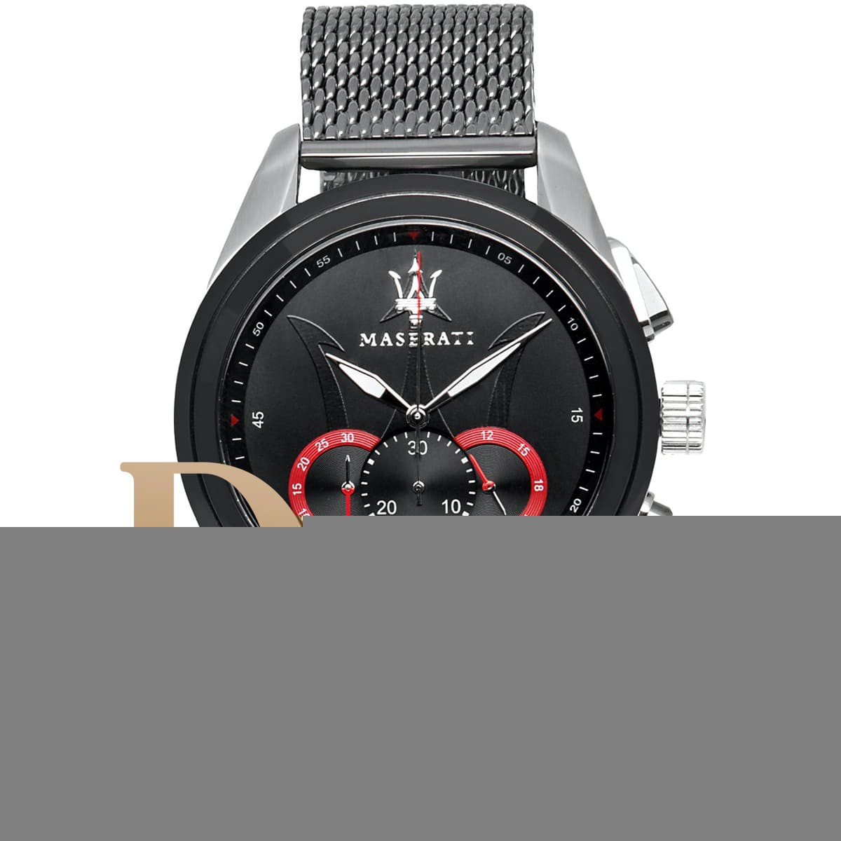 r8873612005-maserati-watch-men-black-dial-metal-stainless-steel-silver-strap-quartz-battery-analog-chronograph-traguardo_2 ساعة مازيراتي للرجال R8873612005 - الصورة 1