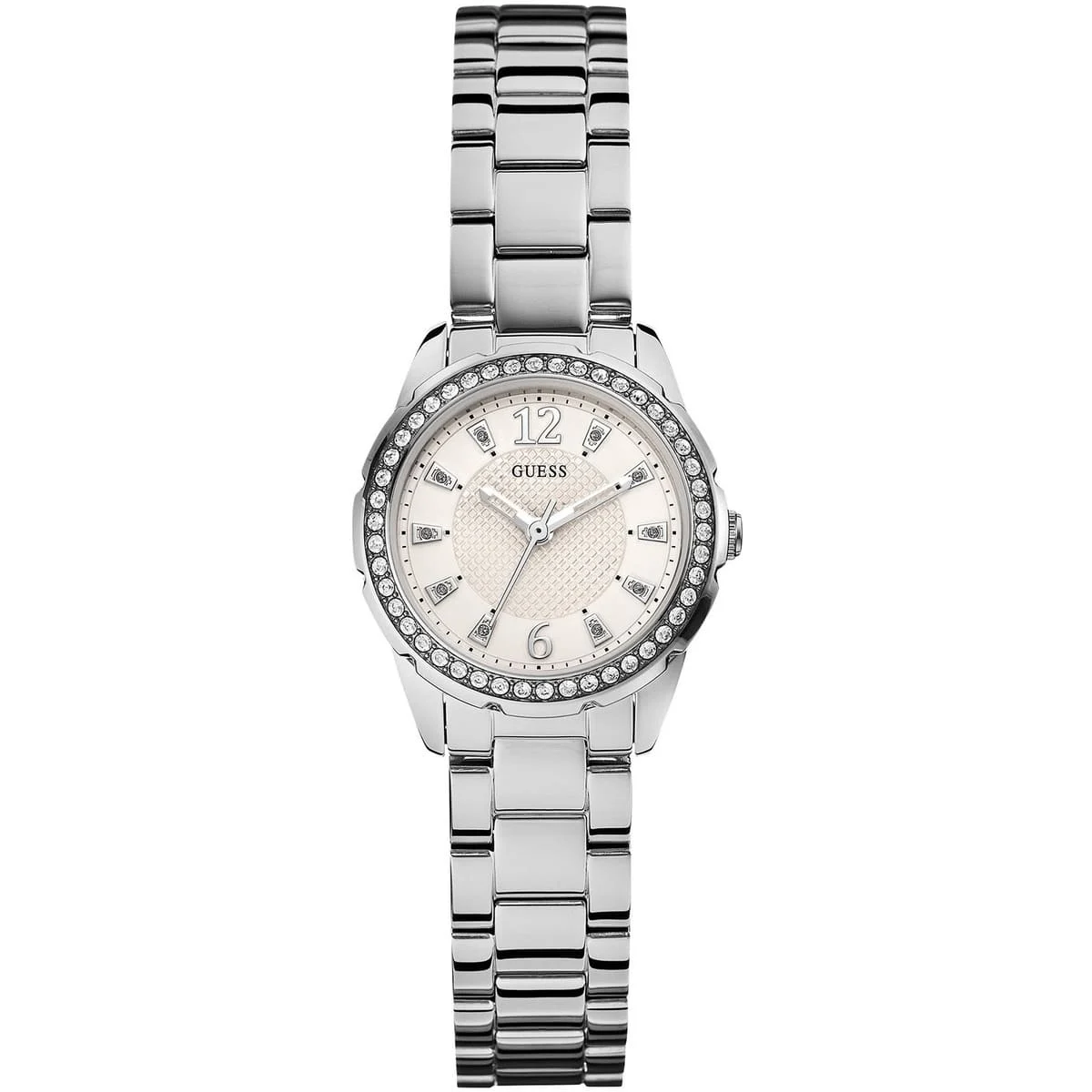 w0445l1-guess-watch-women-silver-metal-desire ساعة جيس للنساء W0445L1 - Image 1
