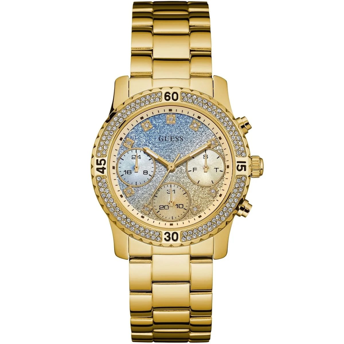 w0774l2 guess watch women gold meta confetti 1