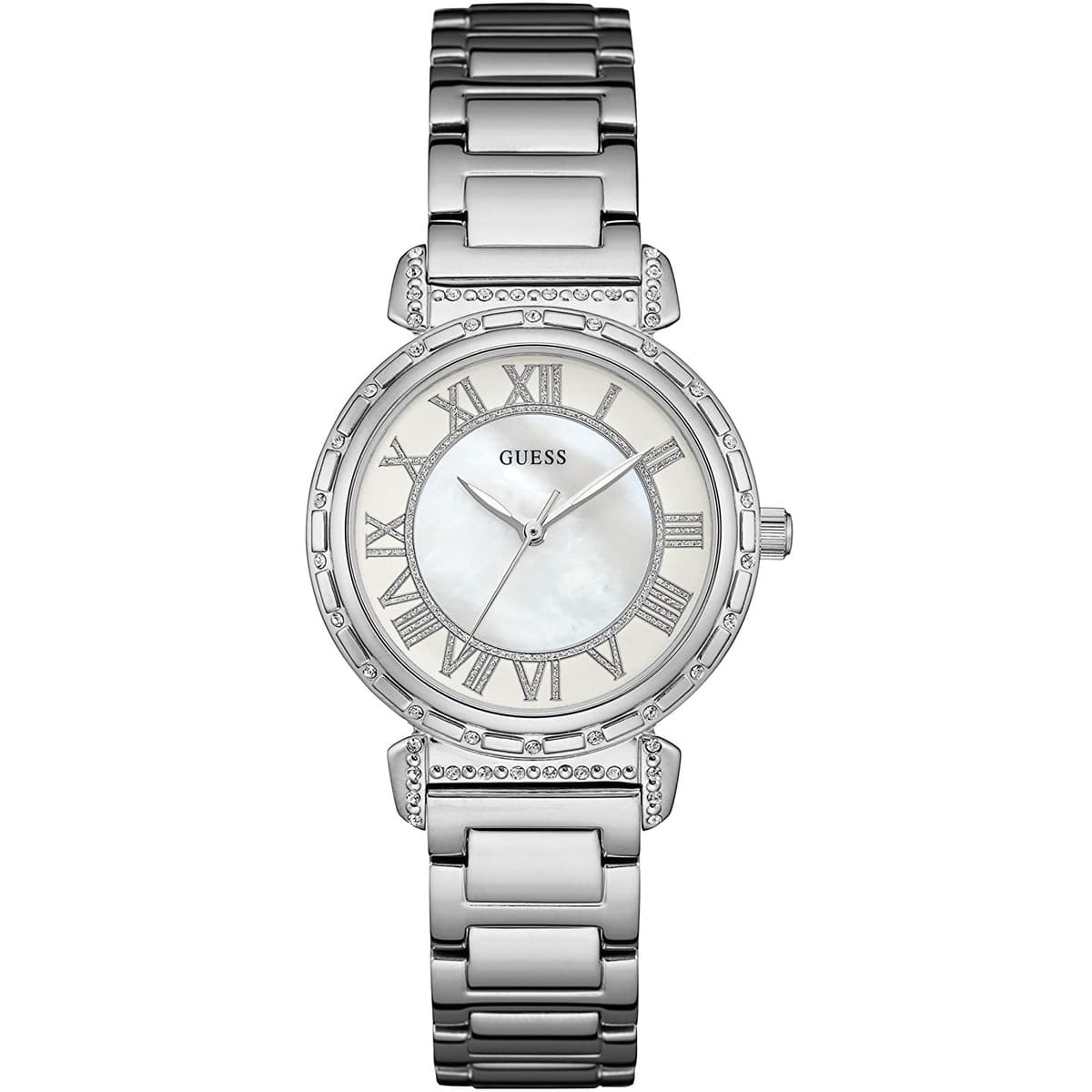 w0831l1-guess-watch-women-silver-metal-south-hampton ساعة جيس للنساء W0831L1 - Image 1