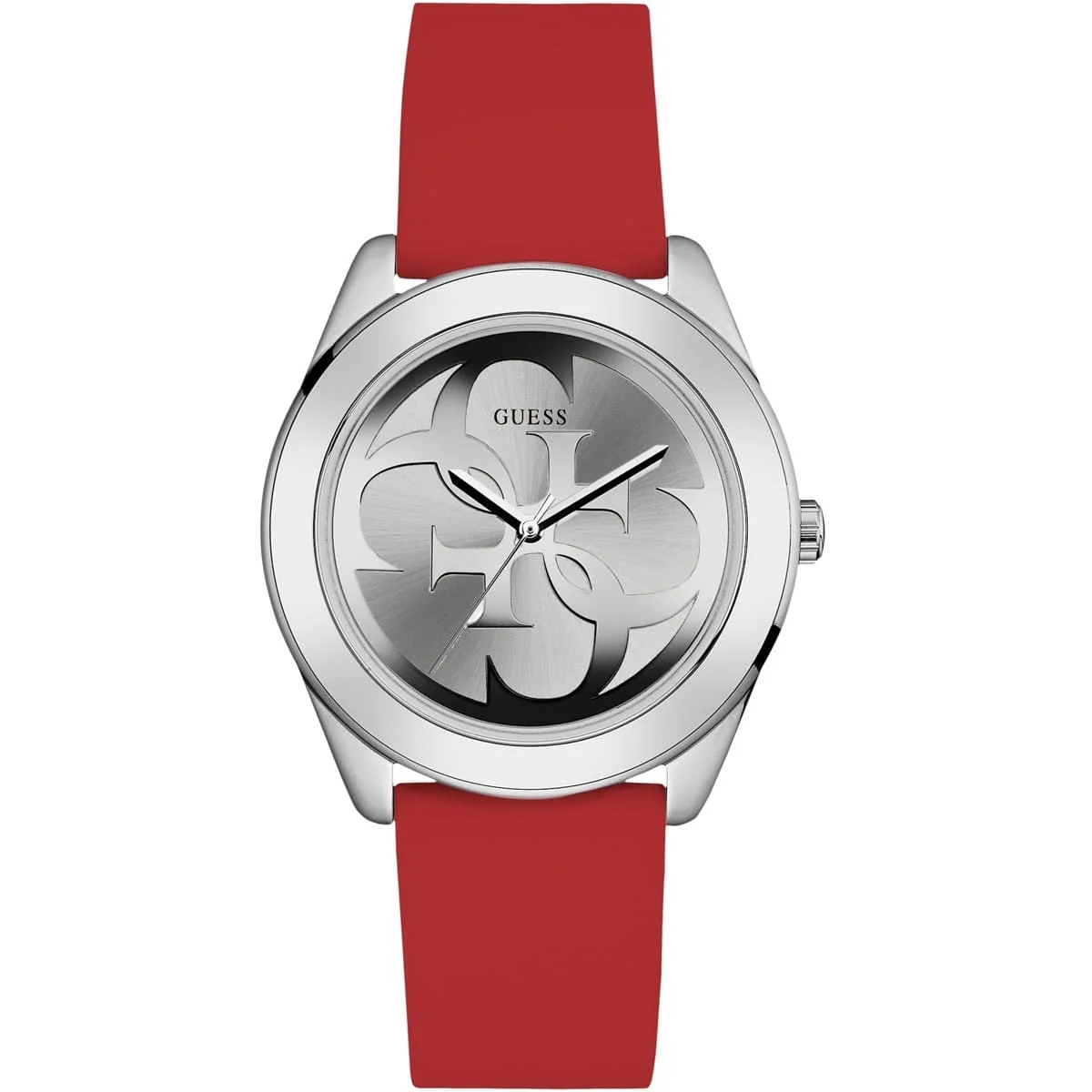 w0911l9-guess-watch-women-red-rubber-g-twist ساعة جيس للنساء W0911L9 - الصورة 1