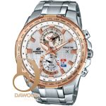 ساعة معدن رجالية فضى كاسيو اديفيس كرونوغراف