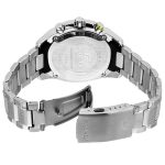 ساعة معدن كرونوغراف رجالية فضى كاسيو اديفيس - Image 2