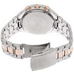 ساعة كاسيو اديفيس رجالية معدن فضى و نحاسى كرونوغراف - Image 2