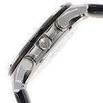 ساعة كاسيو اديفيس رجالية اسود جلد كرونوغراف - Image 3