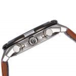 ساعة كاسيو اديفيس رجالية بنى جلد كرونوغراف - Image 3