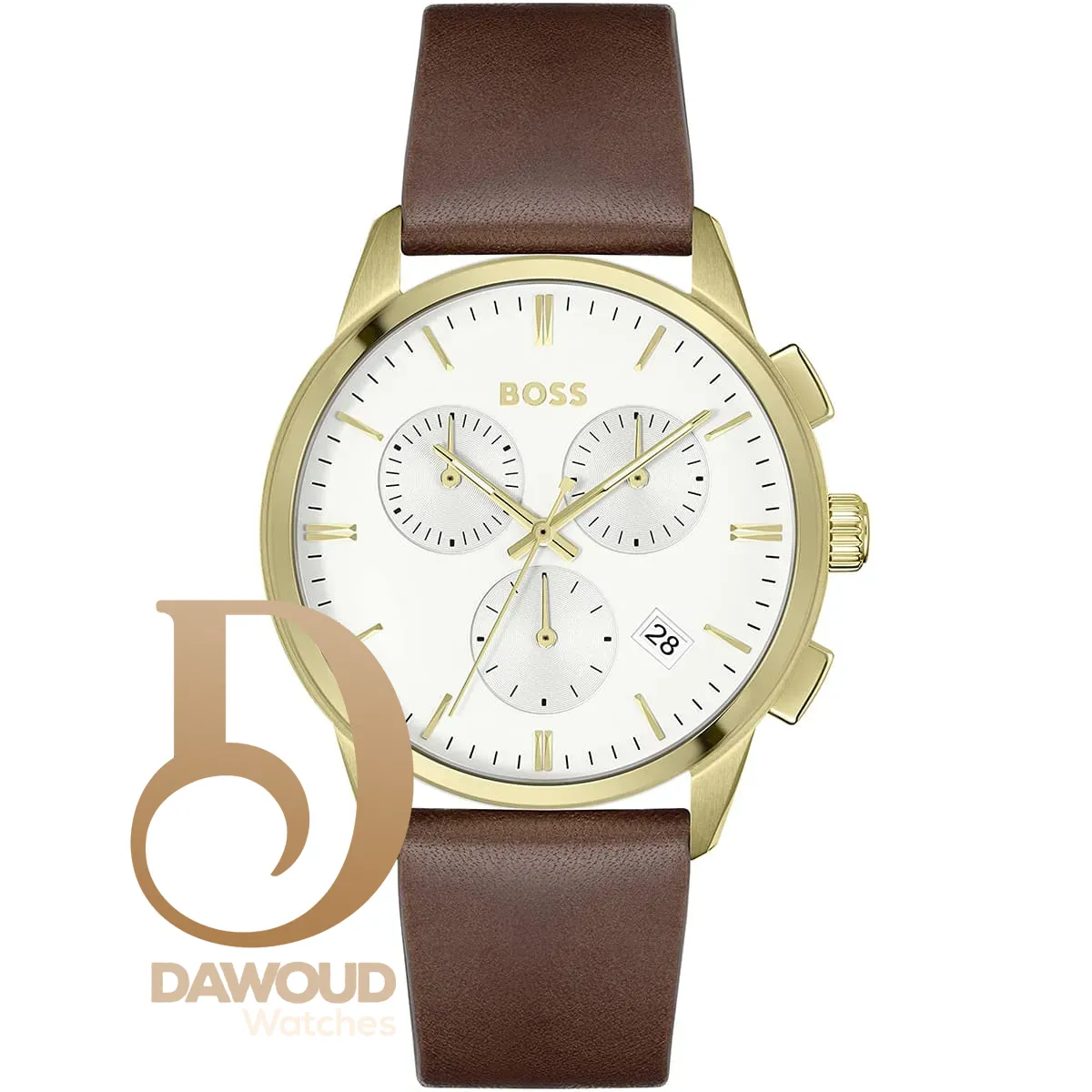 Hugo Boss boss men's watch 1513926 ساعة هوجو بوس boss للرجال 1513926