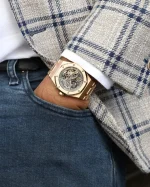 ⁦ساعة اوديمار بيغيه رويال أووك ميرور أوريجنال⁩ - الصورة ⁦2⁩