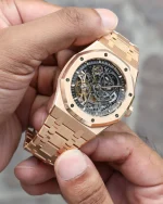 ⁦ساعة اوديمار بيغيه رويال أووك ميرور أوريجنال⁩ - الصورة ⁦5⁩