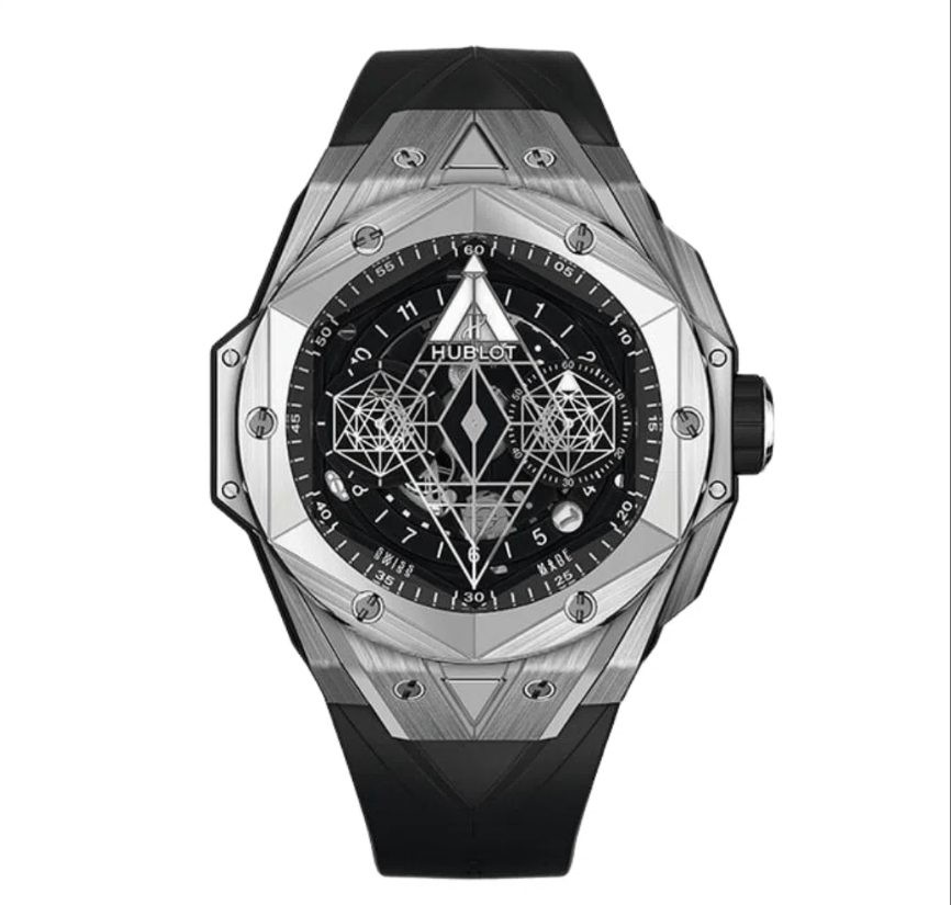 Hublett Unico sang Big Bang mirror original watch ساعة هوبلت يونيكو سانج بيج بانج ميرور اوريجينال