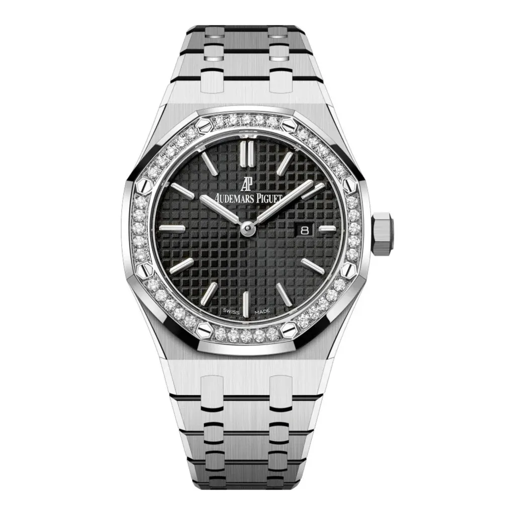 Audemars Piguet Royal Oak Black Dial women Watch Audemars Piguet Royal Oak Black Dial women Watch