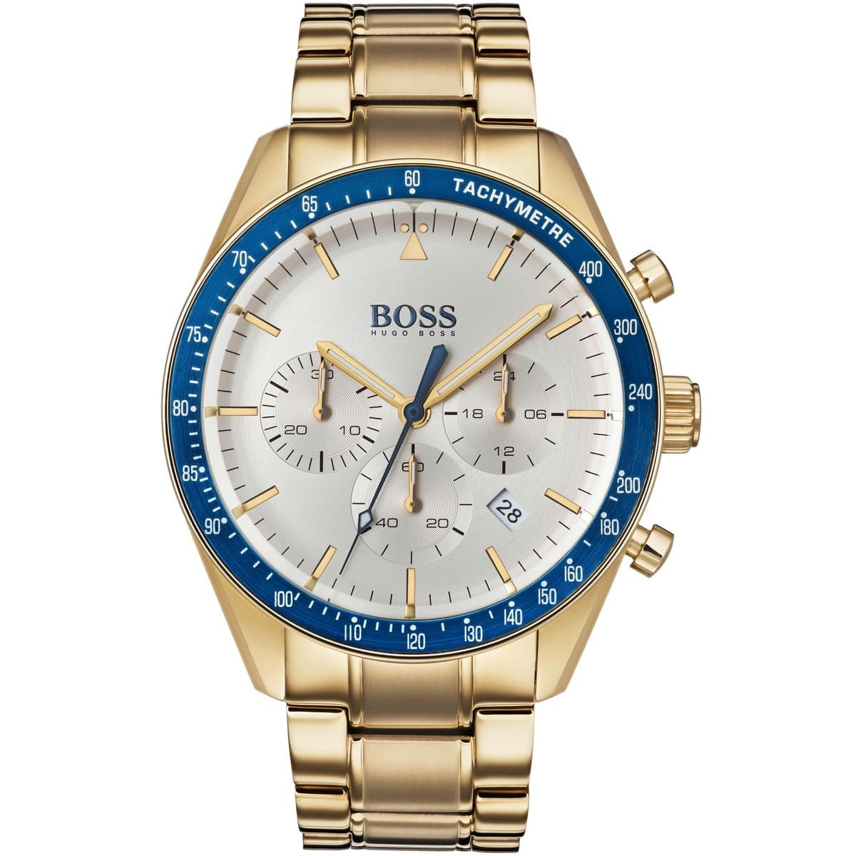 1513631 hugo boss watch men gold metal trophy