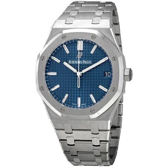 Audemars Piguet Royal Oak Blue Plate Steel Steel Audemars Piguet Royal Oak Blue Plate Steel Steel