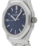 ⁦Audemars Piguet Royal Oak Blue Plate Steel Steel⁩ - الصورة ⁦5⁩