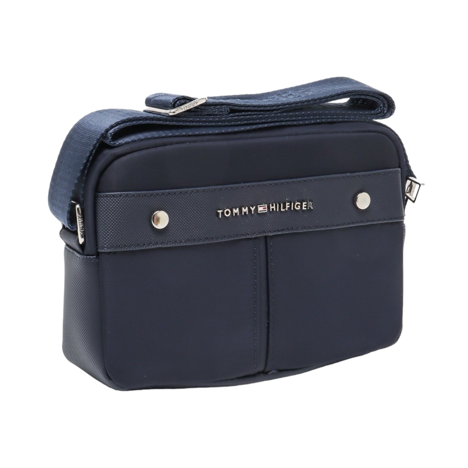 Men's Tommy Hilfiger blue crossbody bag شنطة كروس تومي هيلفيغر رجالي بلون ازرق