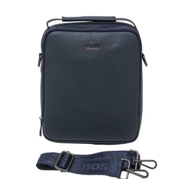 شنطة كروس هوغو بوس رجالي ازرق