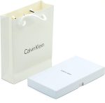 ⁦محفظه كالفن كلاين للرجال ثلاث قطع، جلد ، اسود⁩ - الصورة ⁦5⁩