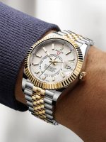 ⁦ساعة رولكس سكاي دويلر ميرور اورجينال⁩ - الصورة ⁦2⁩