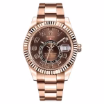 ساعة رولكس سكاي دويللر ميرور أوريجنال