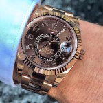 ⁦ساعة رولكس سكاي دويللر ميرور أوريجنال⁩ - الصورة ⁦2⁩