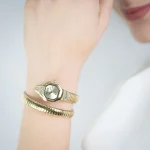 ⁦Brillante Snake Yellow Gold Champagne JC1L326M0025⁩ - الصورة ⁦4⁩