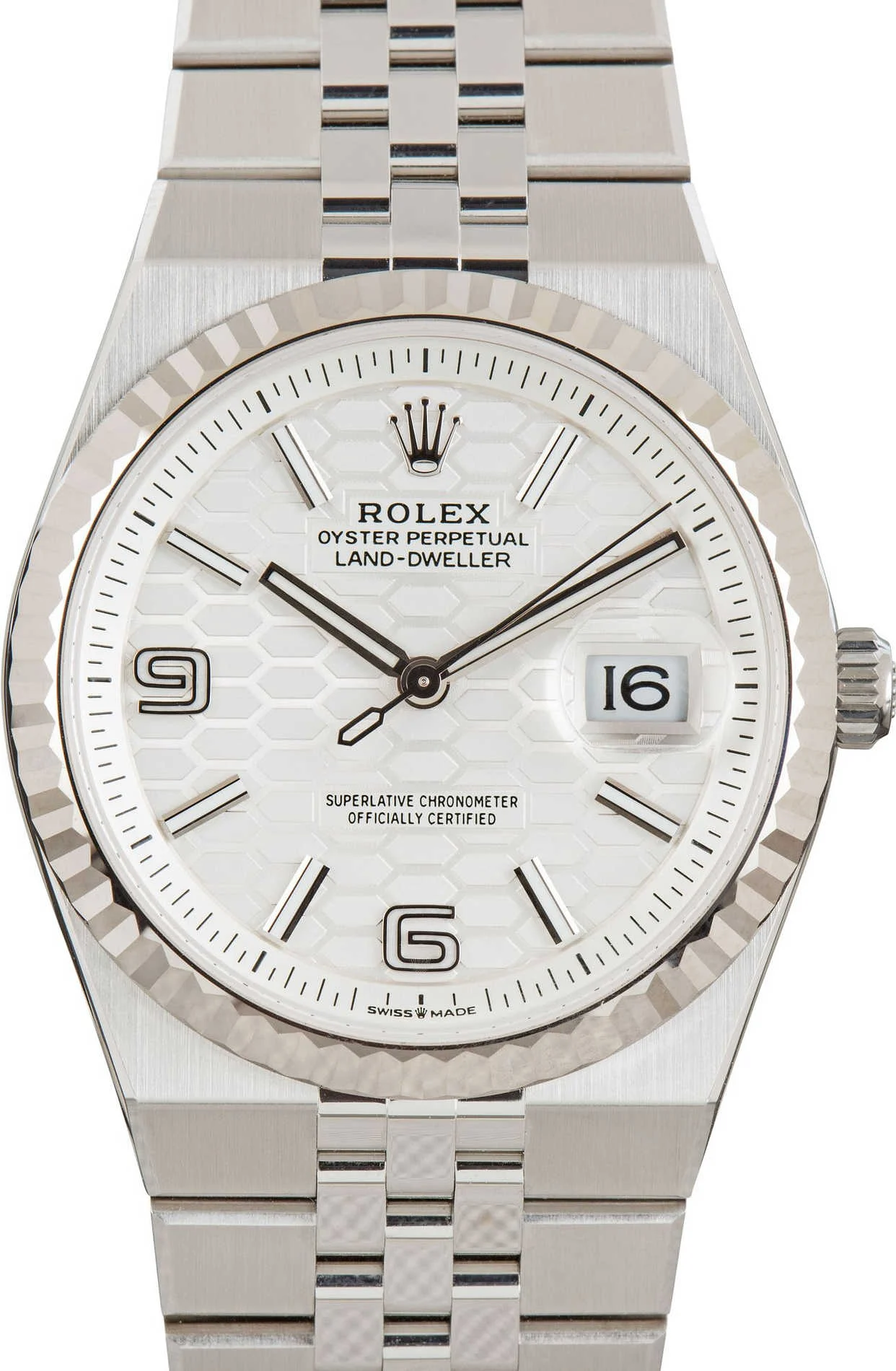 Used-Rolex-Land-Dweller-127234-SKU180869 ROLEX LAND-DWELLER رولكس لاند دويلير ميرور اوريجنال - الصورة 1