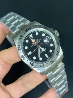 ⁦ساعه رولكس اكسبلورَر مينا اسود ميرور أوريجنال Rolex⁩ - الصورة ⁦3⁩