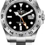ساعه رولكس اكسبلورَر مينا اسود ميرور أوريجنال Rolex