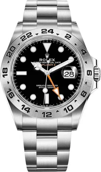 ساعه رولكس اكسبلورَر مينا اسود ميرور أوريجنال Rolex