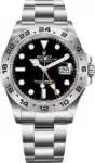 ساعه رولكس اكسبلورَر مينا اسود ميرور أوريجنال Rolex