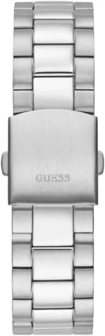 GUESS Gents Silver Tone Stainless Steel Bracelet Watch (Model: GW0265G11), Silver, Classic - Image 3