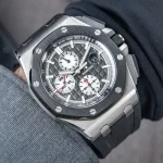 ⁦Audemars Piguet Royal Oak Offshore mirror original watch⁩ - الصورة ⁦4⁩