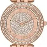 Michael Kors - Darci Collection, Rose Gold Stainless Steel Bracelet, MK4592 Women's Watch, Rose Gold, Bracelet, Rose Gold, Bracelet