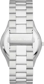 ⁦Michael Kors Oversized Slim Runway Men's Watch, Stainless Steel Watch⁩ - الصورة ⁦3⁩