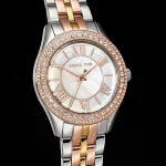 Michael Kors Women's Silver/Gold Watch, Silver Dial | Mk4846 - Image 3