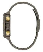 ⁦GUESS Stainless Steel Analog Black Dial Men's Watch-Gw0800G2⁩ - الصورة ⁦3⁩