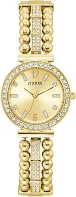 GUESS GW0401L2 Women's Analogue Quartz Watch with Stainless Steel Strap