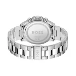 ⁦BOSS Hero Qtm Qtz Fashion Chrono Green Round Dial Men's Watch|Stainless Steel Material|Silver Color Band - 1514217⁩ - الصورة ⁦4⁩