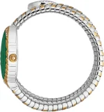 ⁦Just Cavalli Signature Snake Womens Stainless Steel Silver & Gold Color Two Tone Watch - JC1L323M0055⁩ - الصورة ⁦4⁩