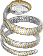 ⁦Just Cavalli Women's Snake // JC1L228M0075, Gold, Quartz Movement⁩ - الصورة ⁦4⁩