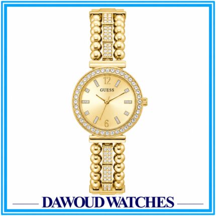 GUESS GW0401L2 Women's Analogue Quartz Watch with Stainless Steel Strap